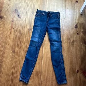 Madewell High Rise skinny Jean